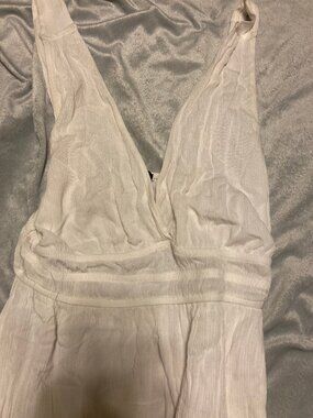 Justify ~ Long White Dress ~ Size Medium